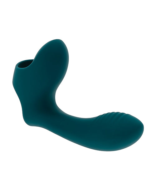 Playboy Pleasure Wrapped Around My Finger Multi Play Vibrator - Dark Teal