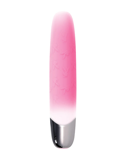 Playboy Pleasure Bunnies on Parade Bullet Vibe - Pink/White