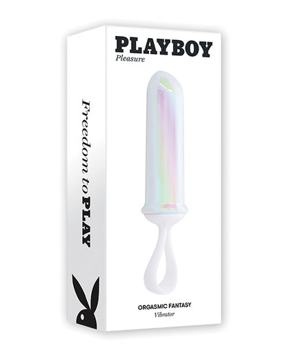 Playboy Pleasure Orgasmic Fantasy Bullet - White