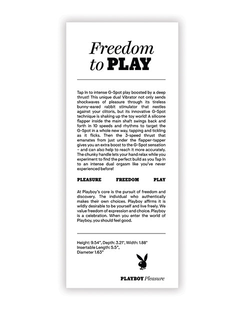 Playboy Pleasure Tap Me In - Lilac