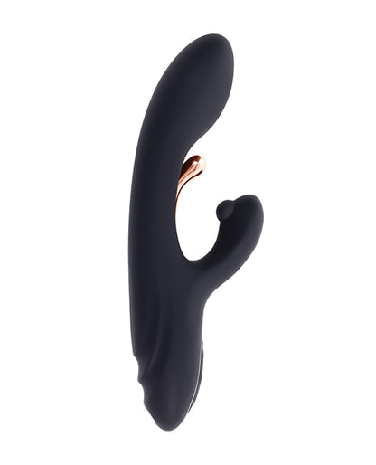 Playboy Pleasure Aureus Dual G-Spot Vibrator - Black