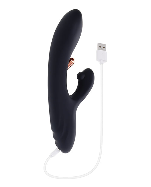 Playboy Pleasure Aureus Dual G-Spot Vibrator - Black