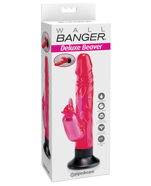 Wall Bangers Deluxe Beaver Vibe Waterproof - Pink