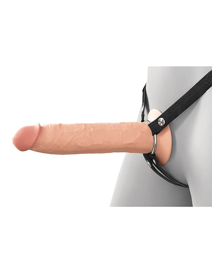 Fantasy X-Tensions Elite 9" Silicone Hallow Strap-On Dual Density - Light