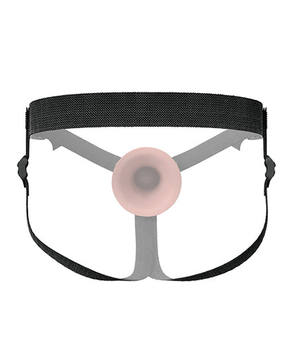 Fantasy X-Tensions Elite 5" Silicone Hallow Strap-On Dual Density - Light