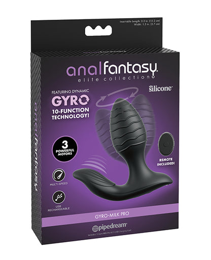 Anal Fantasy Elite Gyro-Milk Pro - Black