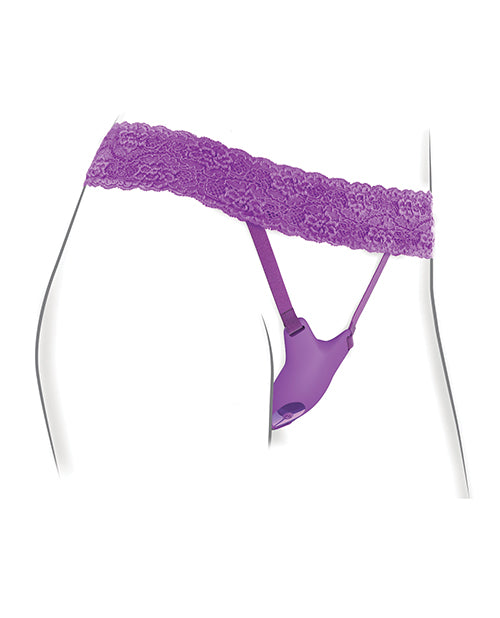 Fantasy For Her Ultimate G-Spot Butterfly Strap On - Purple