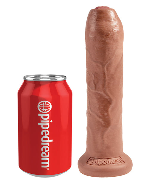 King Cock 7" Uncut Dildo - Tan