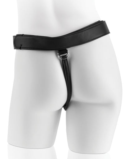 King Cock Strap-On Harness w/8" Cock - Flesh