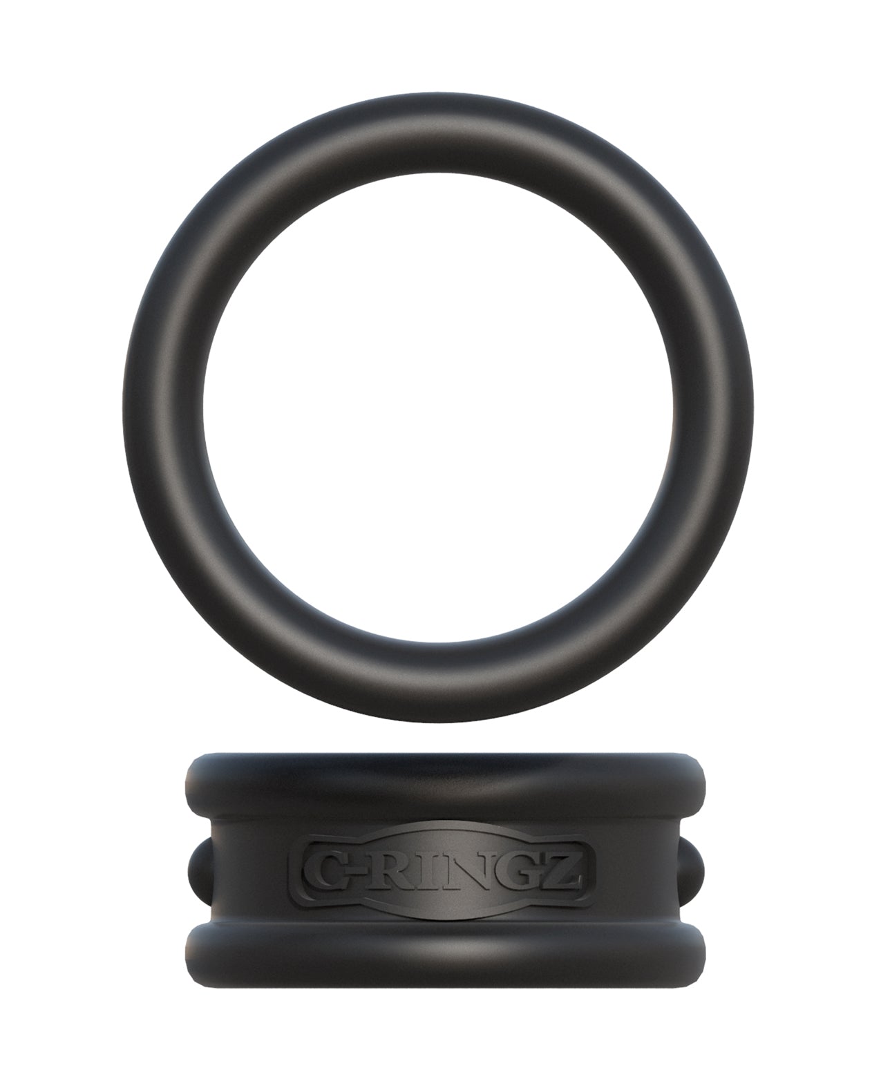 Fantasy C-Ringz Fantasy C-Ringz Max Width Silicone Rings - Black - Image 3