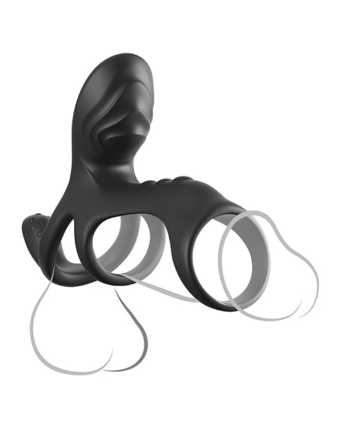Fantasy C-Ringz Fantasy C-Ringz Ultimate Couples Cage Max - Black - Image 3