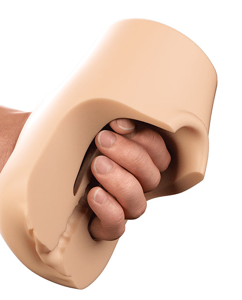 PDX Plus Pussy Pounder Squeeze Stroker - Light