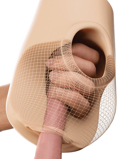 PDX Plus Pussy Pounder Squeeze Stroker - Light