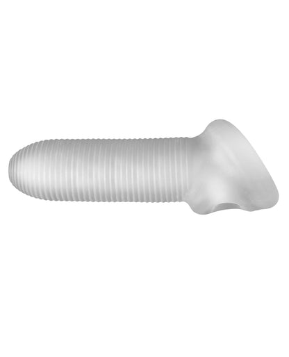 Perfect Fit Perfect Fit Fat Boy Micro Ribbed Sheath 5.5" - Clear - Image 3