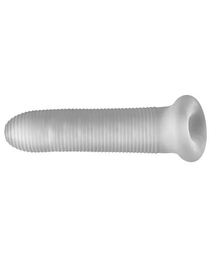 Perfect Fit Perfect Fit Fat Boy Micro Ribbed Sheath 6.5" - Clear - Image 4