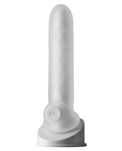 Perfect Fit Perfect Fit Fat Boy Micro Ribbed Sheath 7.5" - Clear - Image 2