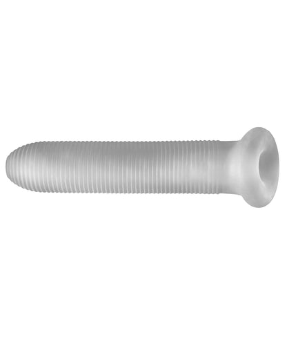Perfect Fit Perfect Fit Fat Boy Micro Ribbed Sheath 7.5" - Clear - Image 4