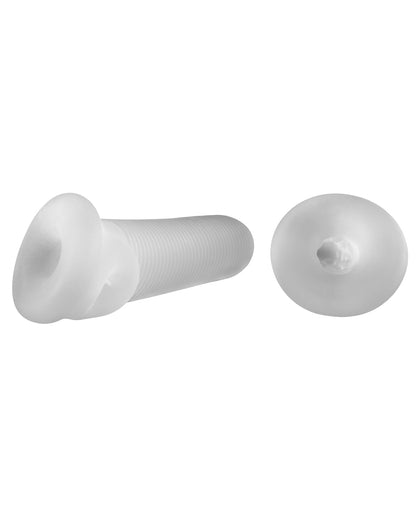 Perfect Fit Perfect Fit Fat Boy Micro Ribbed Sheath 7.5" - Clear - Image 5