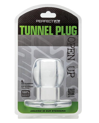Perfect Fit Tunnel Plug Large - Clear