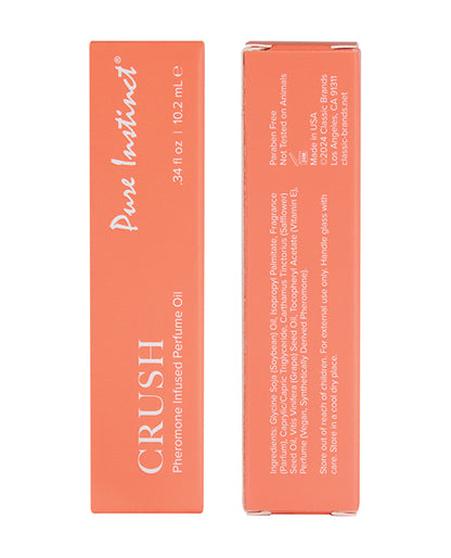 Pure Instinct Pheromone Perfume Oil Roll On Crush - 10.2 ml