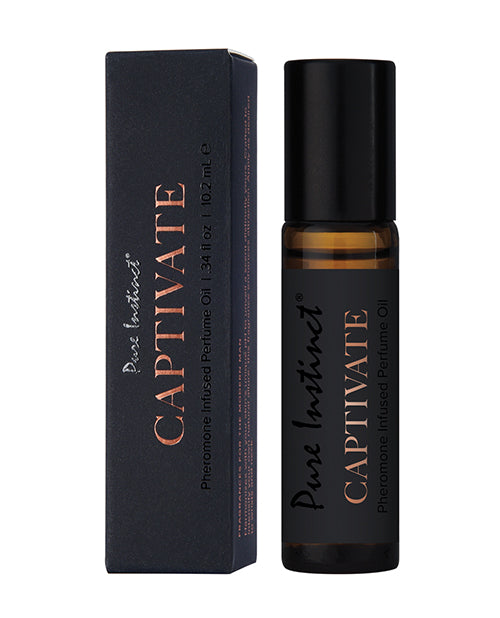 Pure Instinct Mens Collection Pheromone Perfume Oil - 10.2 ml Captivate