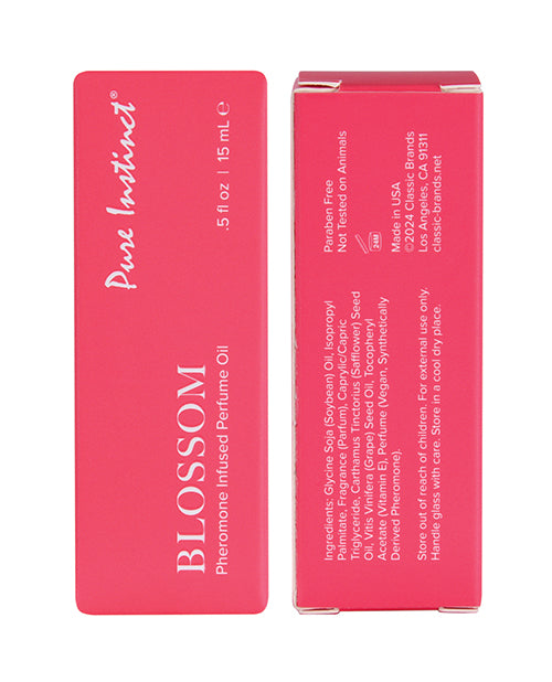 Pure Instinct Pure Instinct Pheromone Perfume Oil Blossom - 15 ml Dropper Glass - Image 4