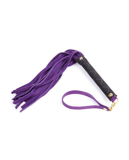 Plesur Plesur Mini Leather Flogger - Pink