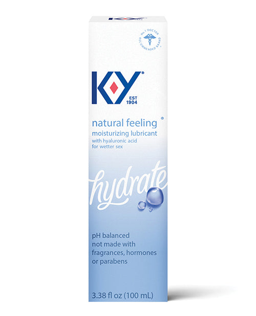 K-Y K-Y Natural Feeling w/Hyaluronic Acid - 3.38 oz