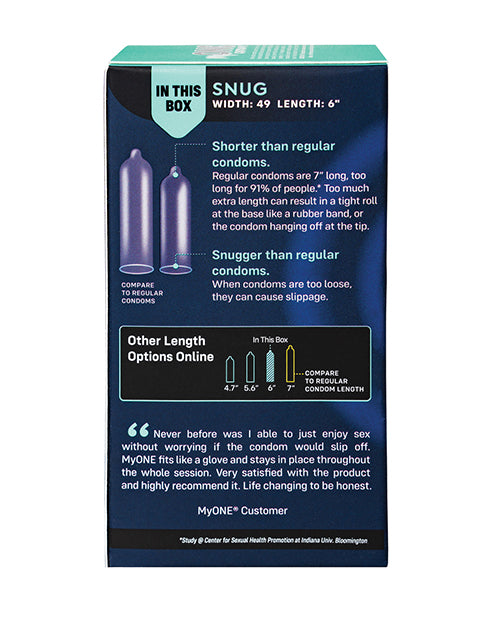 My One Snug Condoms - Pack of 10