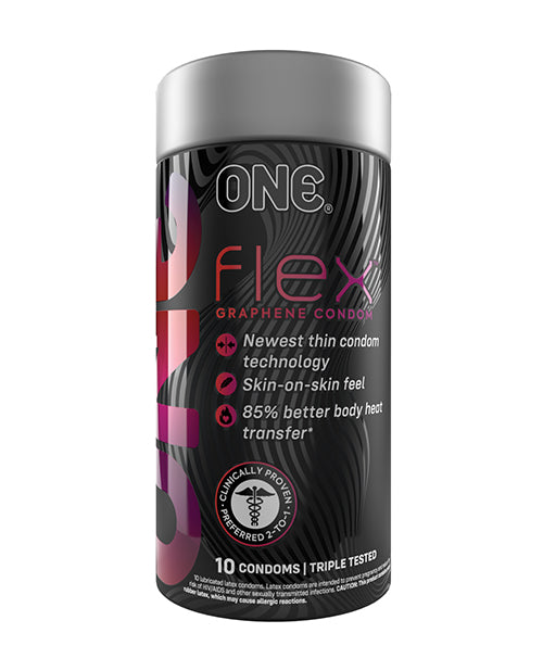 One Flex Graphene Condom - Pack of 10