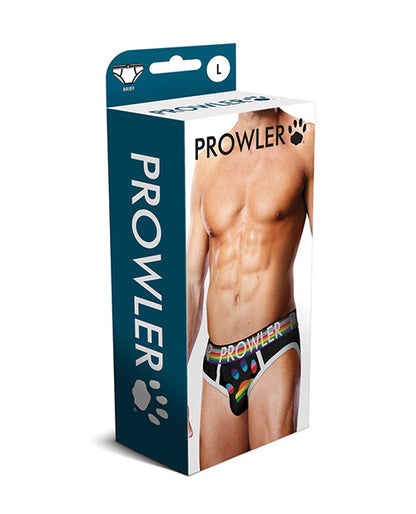 Prowler Oversized Paw Brief - Black/Multi LG