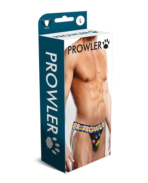 Prowler Oversized Paw Jock Strap - Black/Multi LG