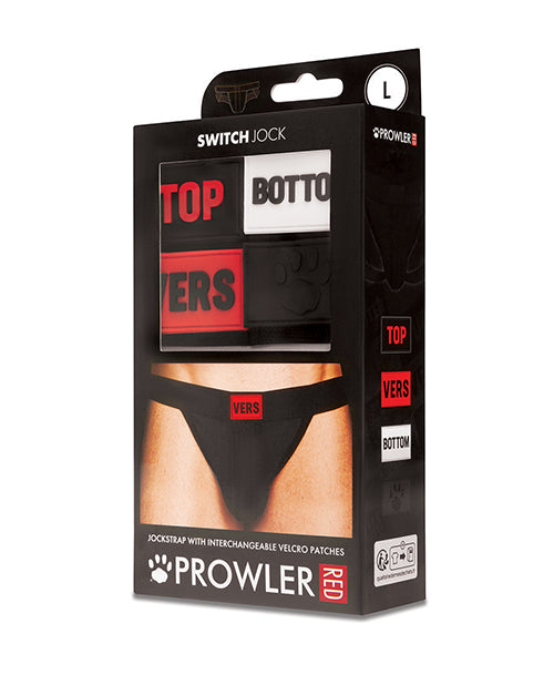 Prowler Switch Jock w/Four Interchangeable Patches - Black LG