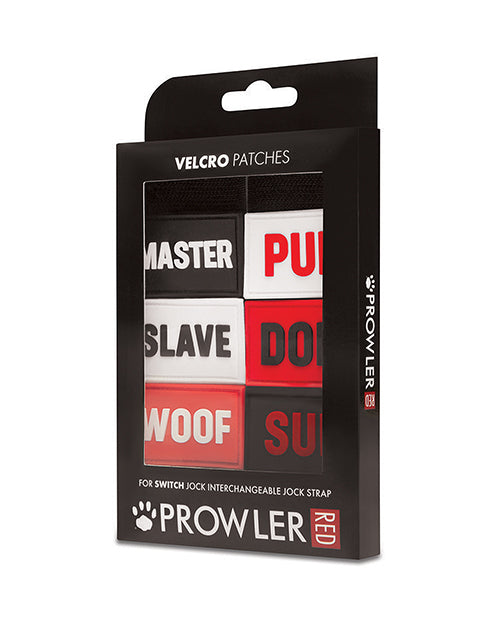 Prowler RED Switch Jock Patches Pack #2 - Pack of 6