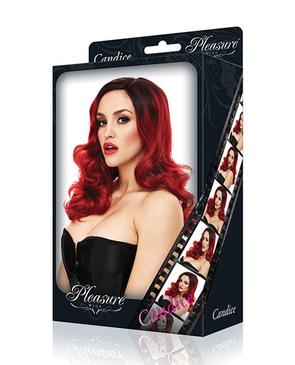 Pleasure Wigs Candice - Red/Black