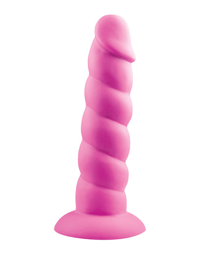 Rock Candy Rock Candy Suga Daddy 7" Silicone Dildo - Pink - Image 3