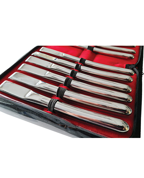 Rouge Stainless Steel Hegar Uterine Dilator Set - Set of 14