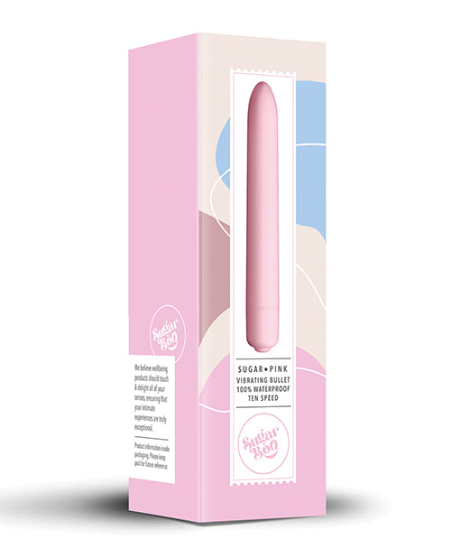 SugarBoo Sugar Pink Vibrating Bullet - Pink