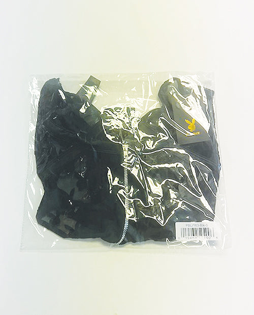Playboy by Roma Playboy Bunny Charm Teddy - Black LG - Image 3
