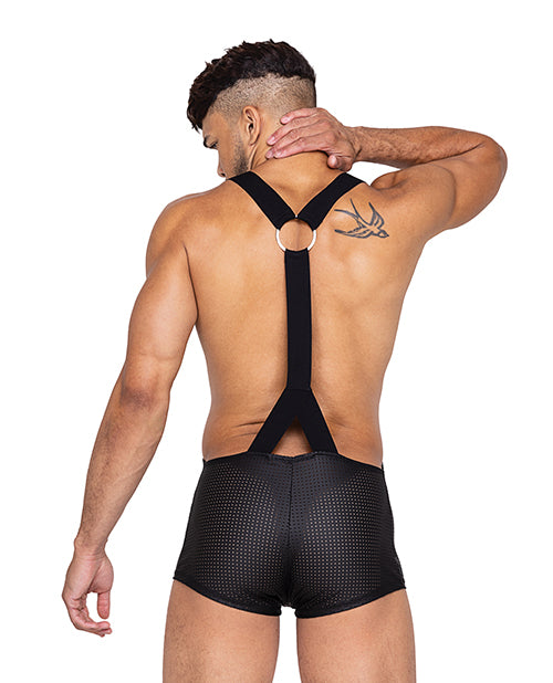 Master Singlet w/Hook & Ring Closure & Contoured Zipper Pouch Black XL