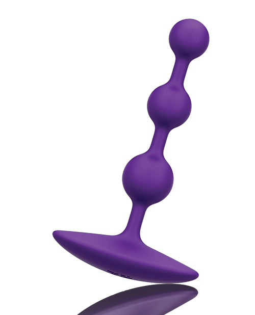 Romp Amp Flexible Anal Beads - Violet