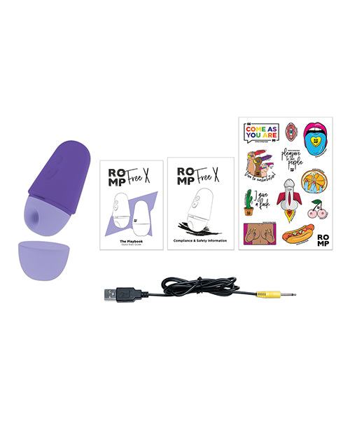 ROMP Free X Clitoral Vibrator - Purple