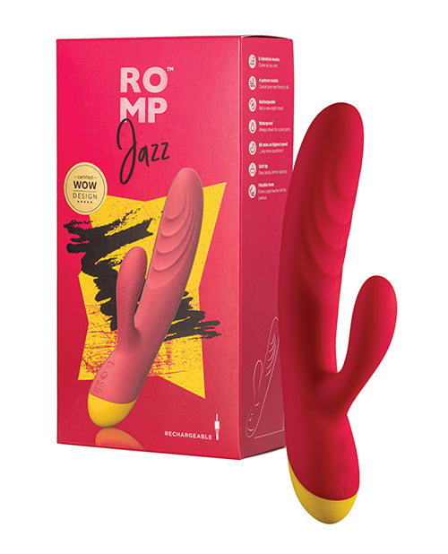ROMP ROMP Jazz Rabbit Vibrator - Berry - Image 3