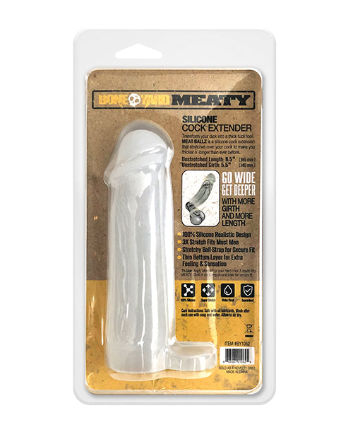 Boneyard The Man Sizer 3X Stretch Silicone Extender - Clear