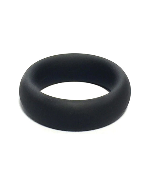 Rascal The Brawn Silicone Cock Ring - Black