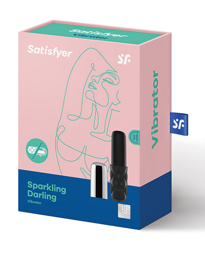 Satisfyer Satisfyer Mini Sparkling Darling - Black/Silver - Image 4
