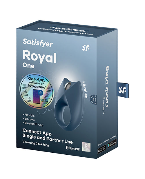 Satisfyer Royal Ring w/App - Blue
