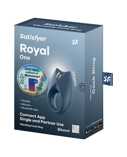 Satisfyer Royal Ring w/App - Blue