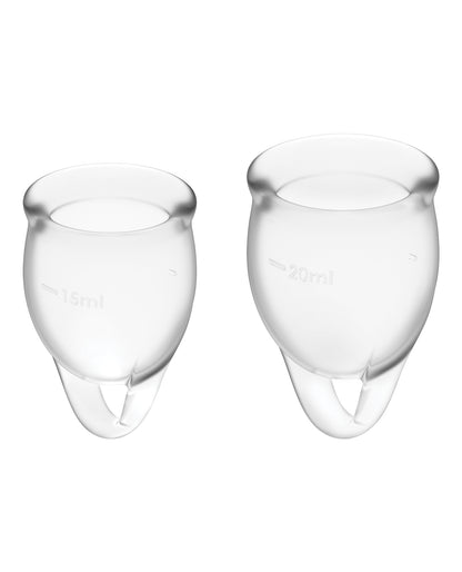Satisfyer Feel Confident Menstrual Cup - Transparent