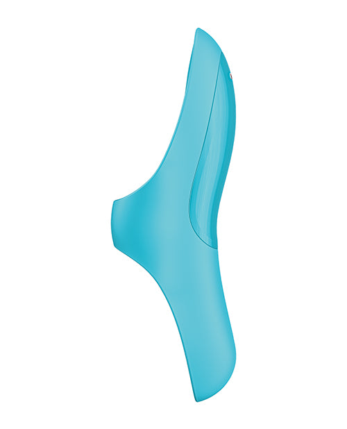 Satisfyer Teaser Finger Vibrator - Light Blue